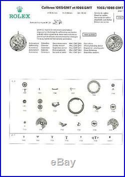 Rolex replacement parts list